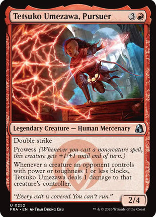Tetsuko Umezawa, Pursuer