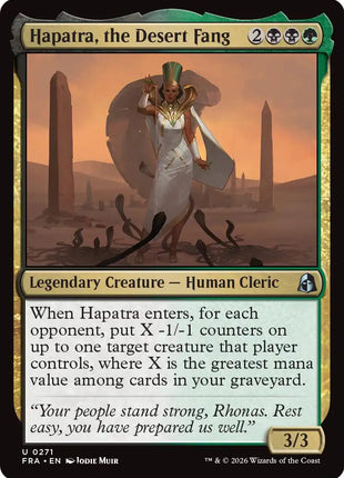 Hapatra, the Desert Fang