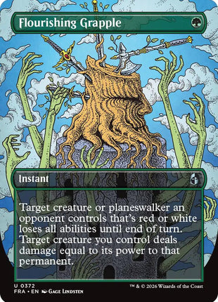 Flourishing Grapple (Borderless)