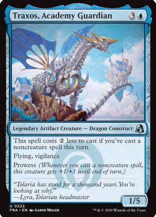 Traxos, Academy Guardian