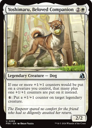 Yoshimaru, Beloved Companion