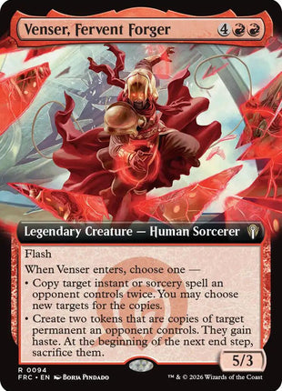 Venser, Fervent Forger (Extended Art)