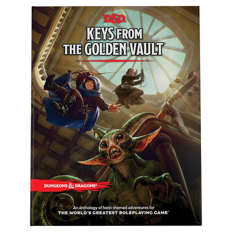 Dungeons & Dragons: Keys from the Golden Vault (Adventure Book)
