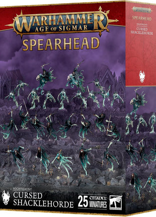 Warhammer Age of Sigmar Nighthaunt Spearhead: Cursed Shacklehorde