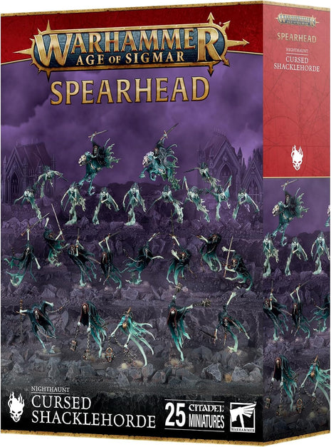 Warhammer Age of Sigmar Nighthaunt Spearhead: Cursed Shacklehorde