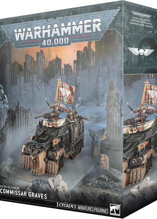 Warhammer 40K Astra Militarum: Commissar Graves