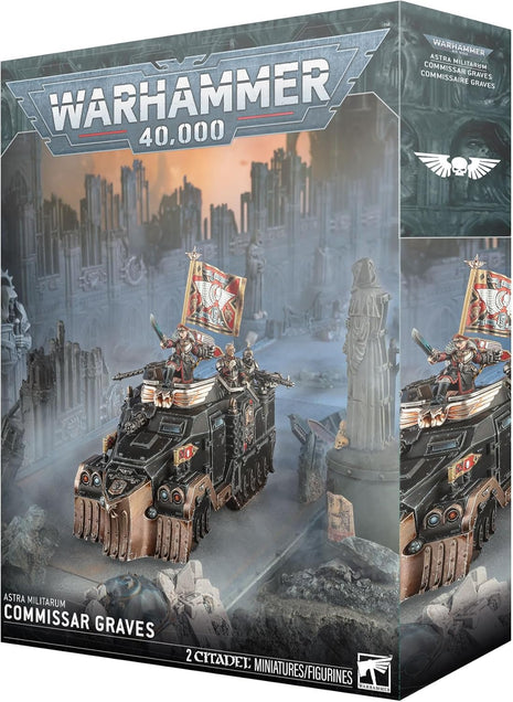 Warhammer 40K Astra Militarum: Commissar Graves