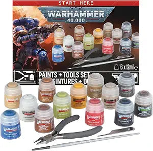 Warhammer 40k: Paint and Tools Set (2026)