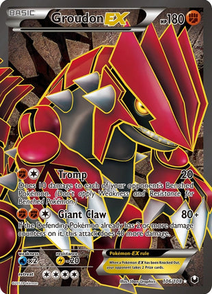 Groudon EX (106 Full Art)