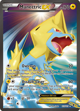Manectric EX (113 Full Art)