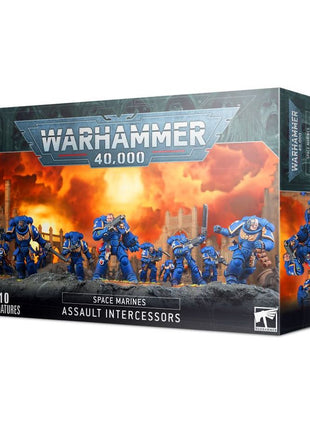 Warhammer 40K Space Marines Assault Intercessor Squad