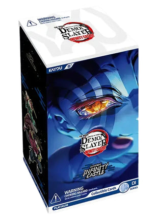 Demon Slayer: Kimetsu no Yaiba Infinity Castle Collectible Cards: Infinity Castle Edition 001 Booster Display