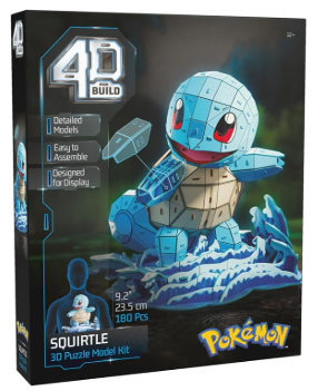 4D Puzzle: Pokémon: Squirtle