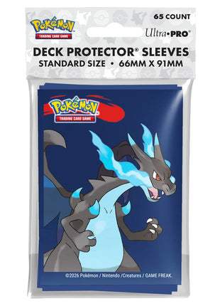 Deck Protector: Pokemon Mega Charizard X (65)