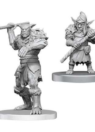 Dungeons and Dragons Miniature:  Bugbear Stalker & Goblin Hexer