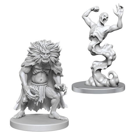 Dungeons and Dragons Miniature: Classic Wight & Classic Wraith