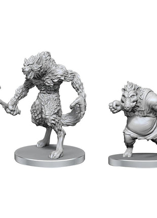 Pathfinder Miniature: Werewolf & Wereboar
