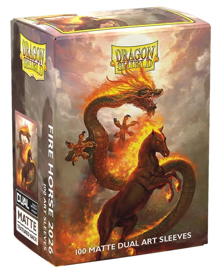 Dragon Shield 2026 Year of the Horse Dual Matte 100 Sleeves