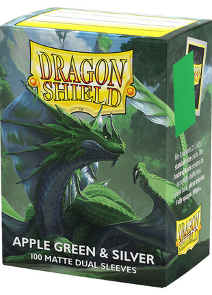 Dragon Shield - Dual: Apple Green & Silver