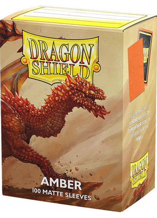 Dragon Shield Sleeves - Amber