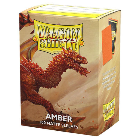 Dragon Shield Sleeves - Amber
