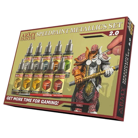 Army Painter: Speed Paint Metallics Set 2.0