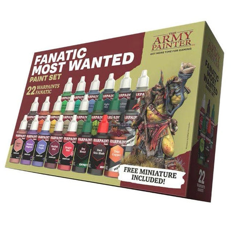 Army Painter: Fanatic Most Wanted Paint Set