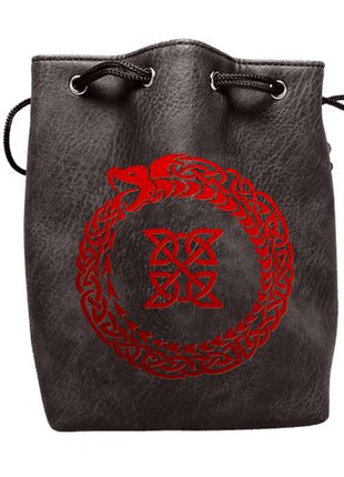 Easy Roller Dice Bag: Duroboros Leather