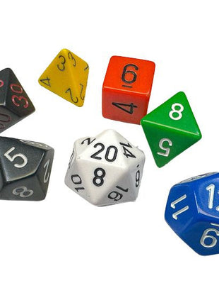 Chessex 7 - Opaque Nostalgia GM & Beginner Player