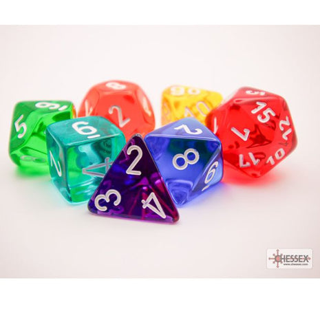 Chessex 7 - Translucent Prism GM & Beginner Player