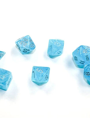 Chessex 7 Mini: Sky with Silver
