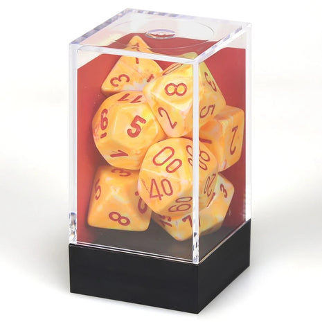 Chessex 7: Sunburst Red