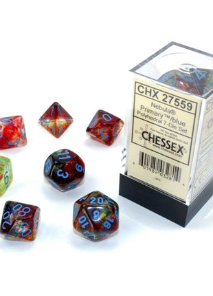 Chessex 7: Nebula Primary with Turquoise