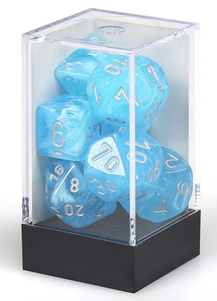Chessex 7: Luminary Sky with Silver