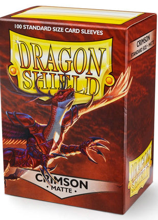 Dragon Shield Sleeves - Crimson