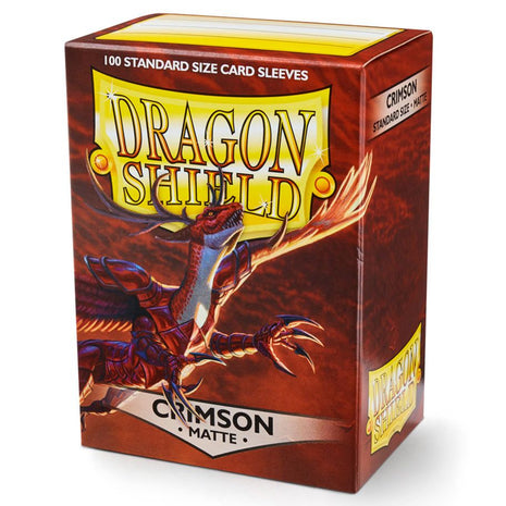 Dragon Shield Sleeves - Crimson
