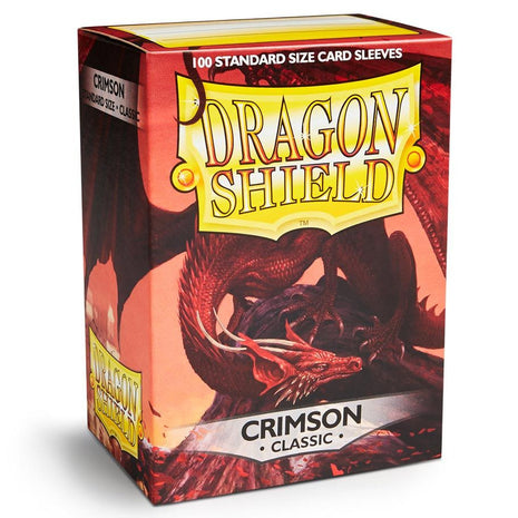 Dragon Shield Sleeves - Crimson Classic