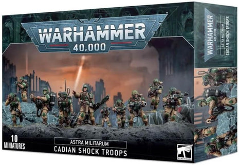 Warhammer - 40K Astra Militarum: Cadian Shock Troops