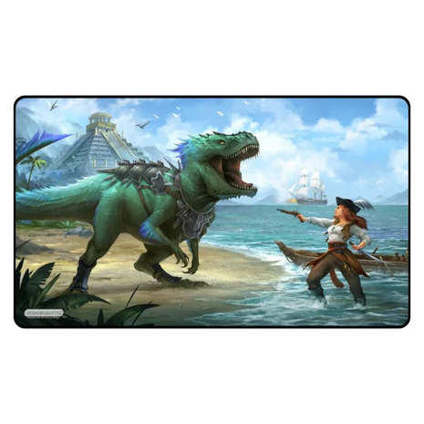 GameHead Mat: Dinosaur vs Pirate