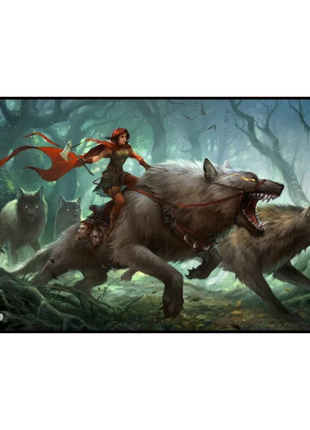 GameHead Mat: Dark Red Riding HOod