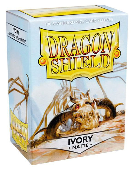 Dragon Shield Sleeves - Ivory