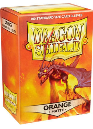 Dragon Shield Sleeves - Orange