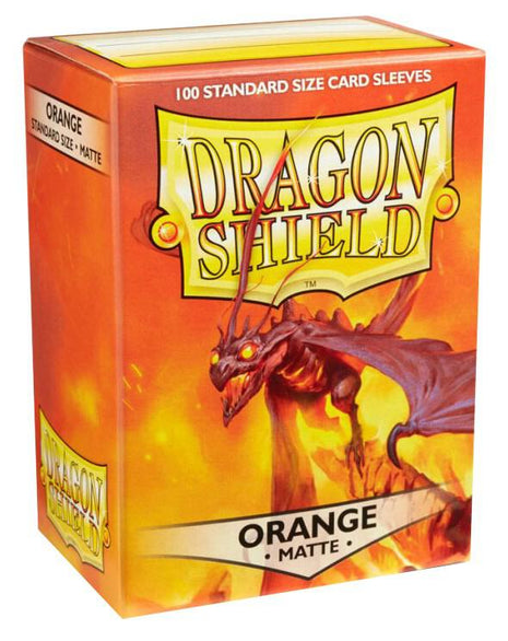 Dragon Shield Sleeves - Orange