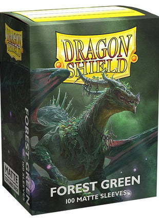 Dragon Shield Sleeves - Forest Green