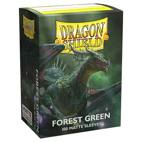 Dragon Shield Sleeves - Forest Green