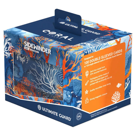 Sidewinder 100+ Deck Box - Coral Places: Fiery Reef