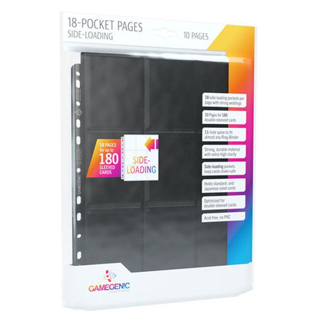 Gamegenic 18-Pocket Pages: Sideloading