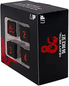 Dungeons & Dragons: Heavy Metal D6 Set of Dice