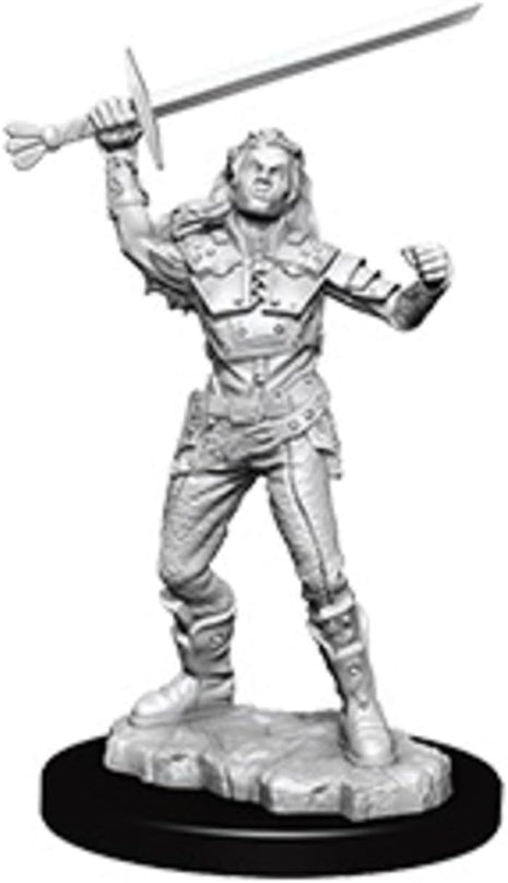 Dungeons and Dragons Miniatures: Half-Orc Fighter