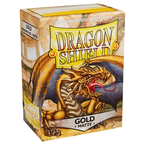 Dragon Shield Sleeves - Gold